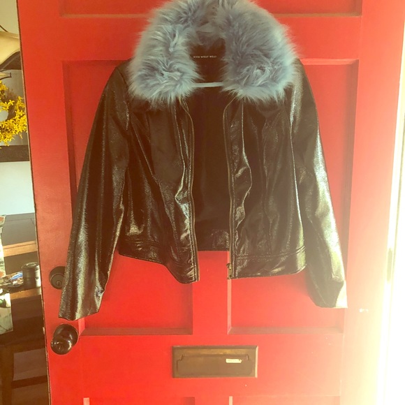 Who What Wear Jackets & Blazers - Amazing vinyl jacket